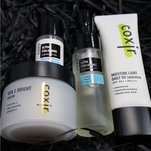 Moisture Light Daily UV Sunscreen and Vita C Bright Cream Set- Coxir